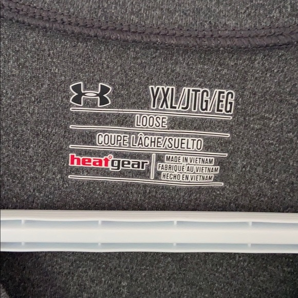 Under Armour Logo Workout Top - Picture 3 of 4